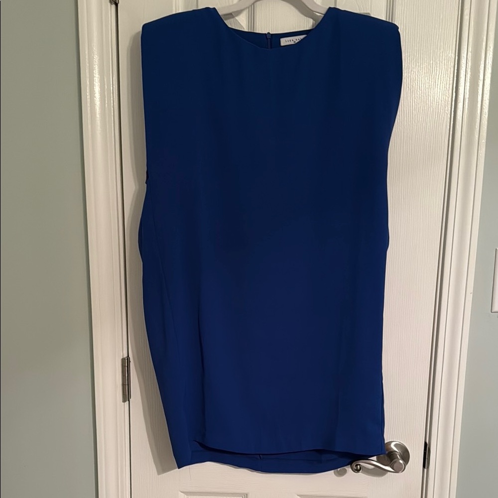 Elegant Blue Women's Dress